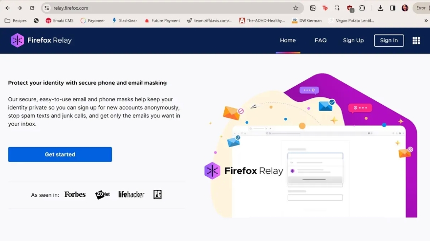 ẩn địa chỉ Gmail để ngăn chặn thư rác