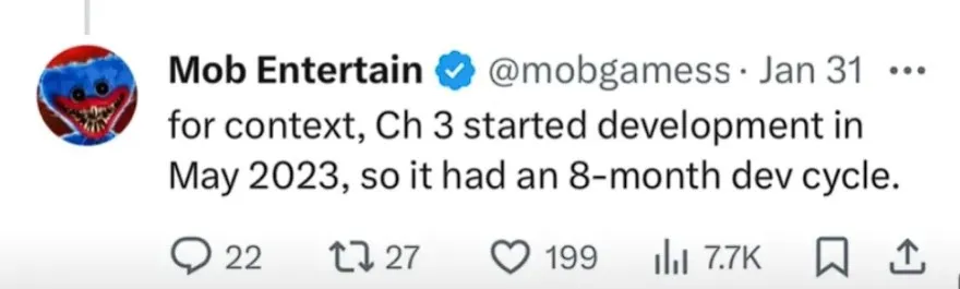 Ngày phát hành Poppy Playtime chapter 4