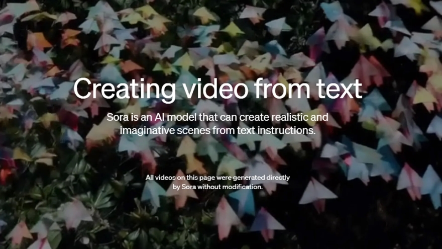 Sora Công cụ AI tạo video bằng văn bản