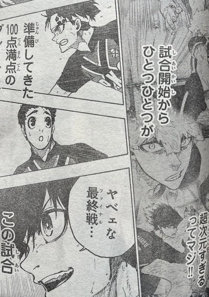 Spoiler Blue Lock chap 252: Shidou mở tỉ số