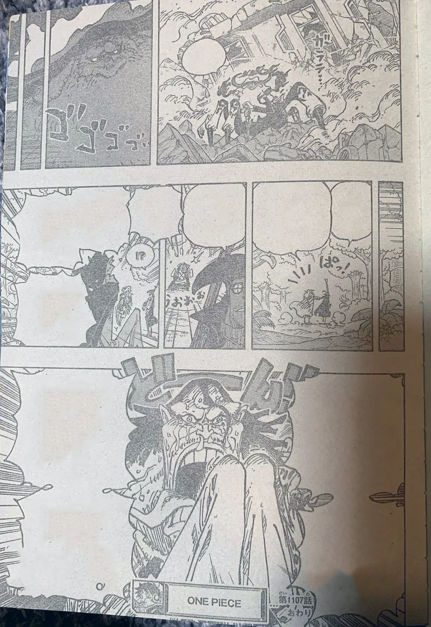 Spoiler One Piece chap 1107