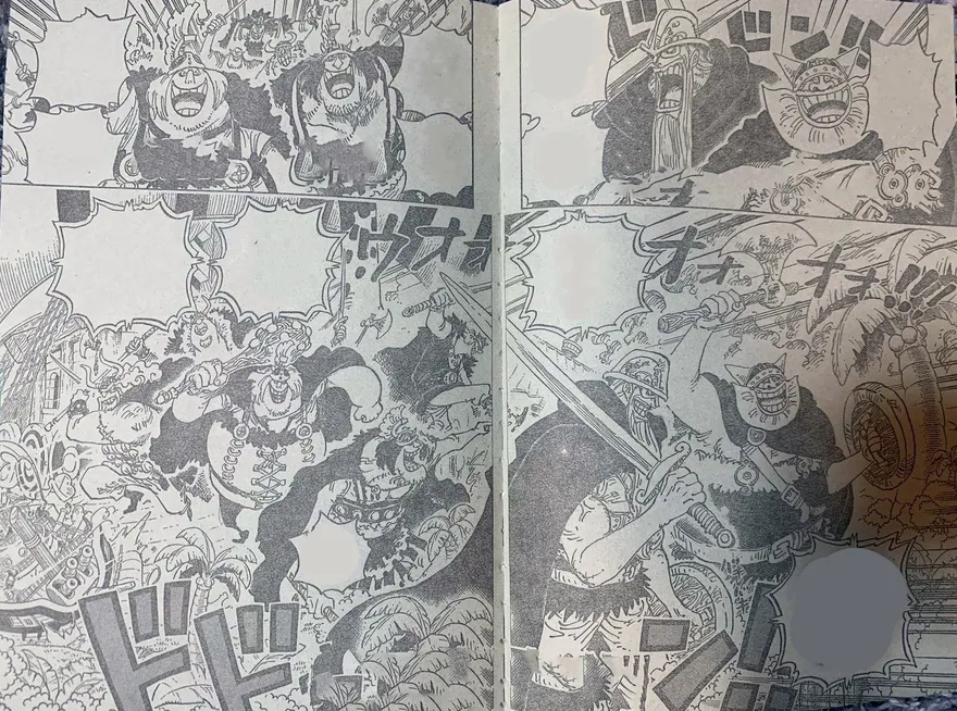 Spoiler One Piece chap 1107