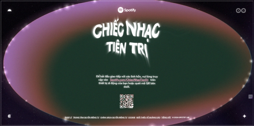 spotify chiếc nhạc tiên tri