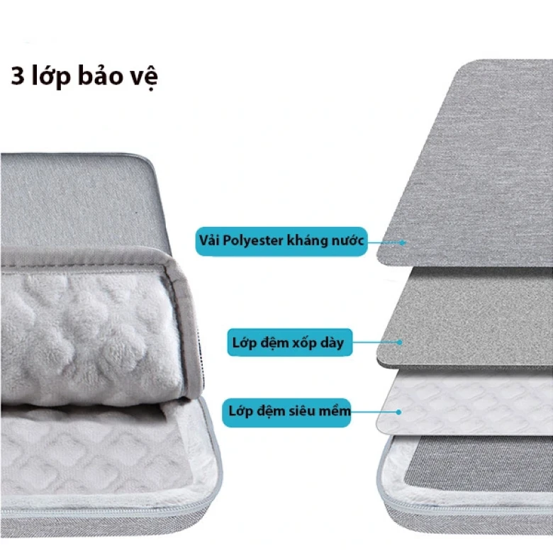 Túi chống sốc MacBook 15 inch SIMTOP Super Slim