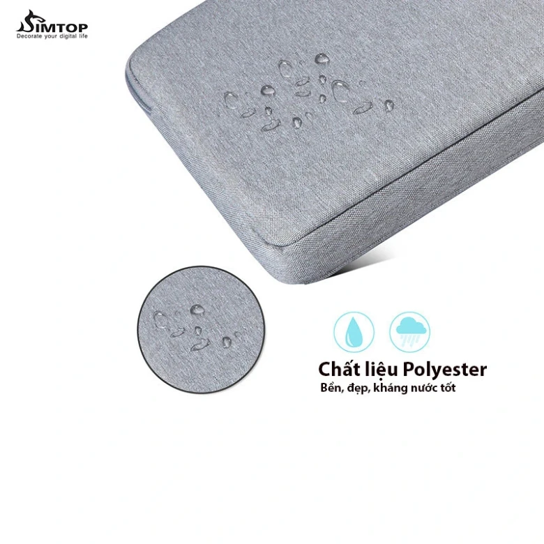 Túi chống sốc MacBook 15 inch SIMTOP Super Slim