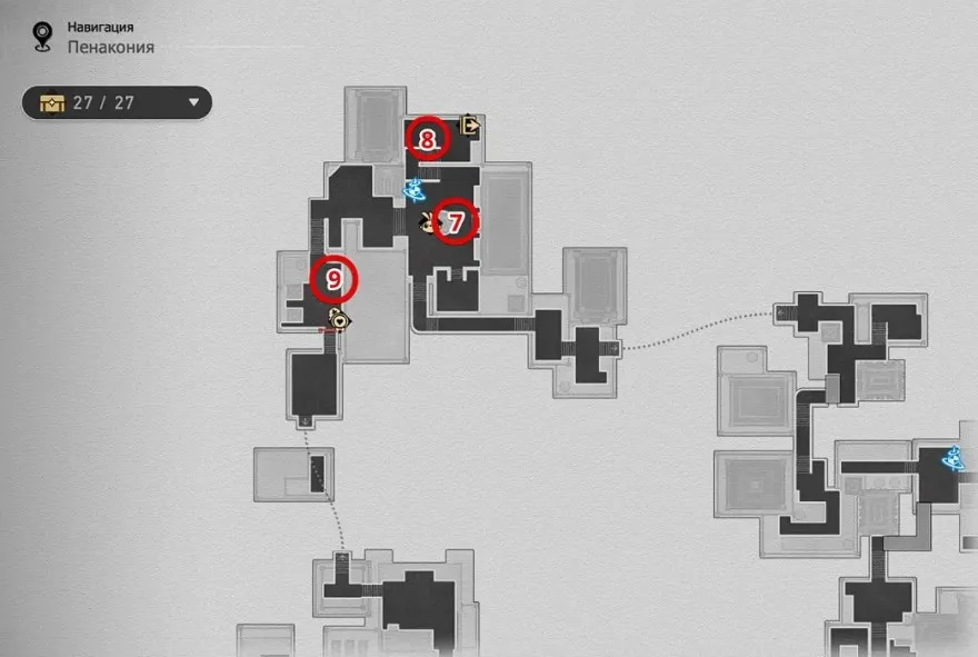 Vị trí tất cả Bánh Răng