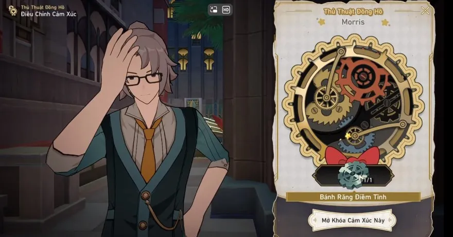 Vị trí tất cả Bánh Răng