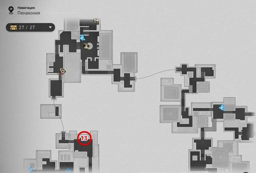 Vị trí tất cả Bánh Răng