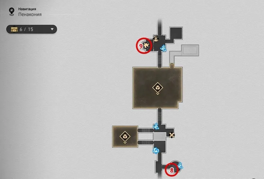 Vị trí tất cả Bánh Răng