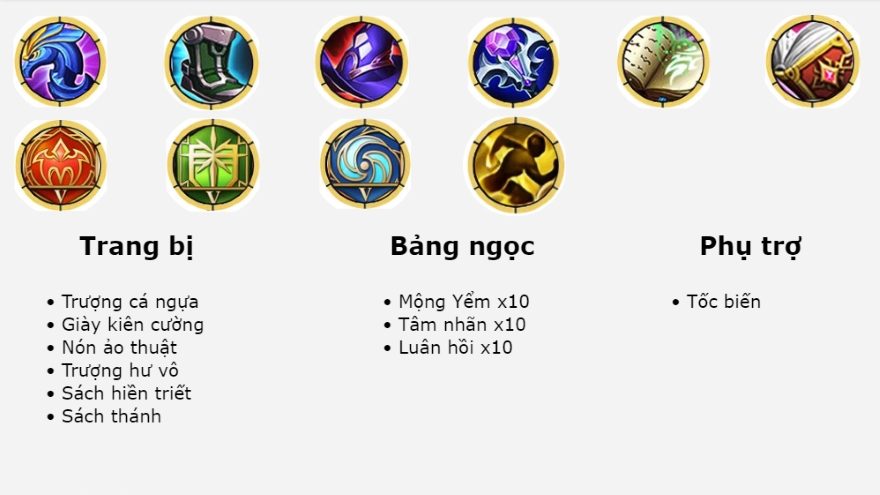 build Mai Shiranui Vương Giả Vinh Diệu