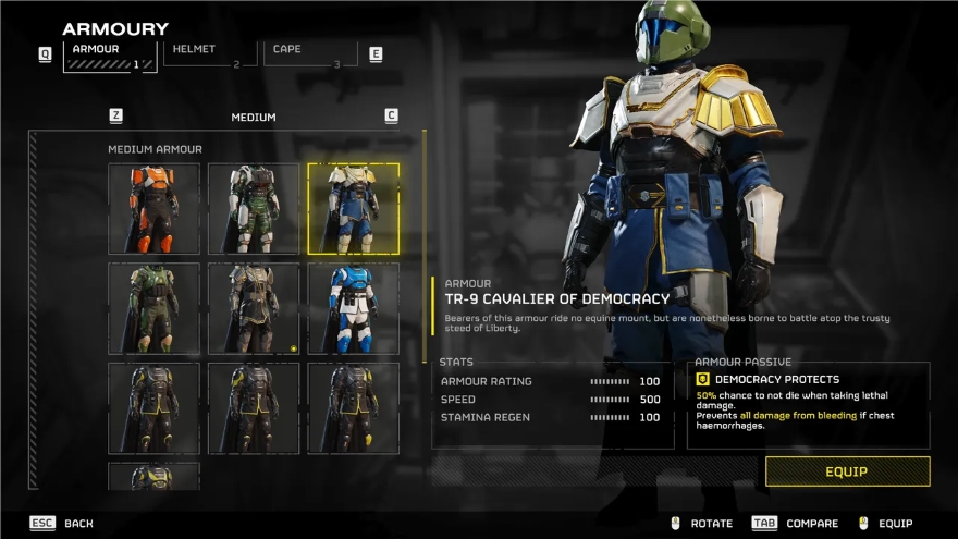 Các bộ giáp tốt nhất trong Helldivers 2