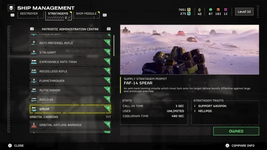 các Stratagems tốt nhất trong Helldivers 2