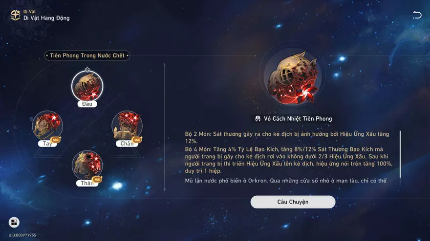 Cách build Acheron trong Honkai: Star Rail