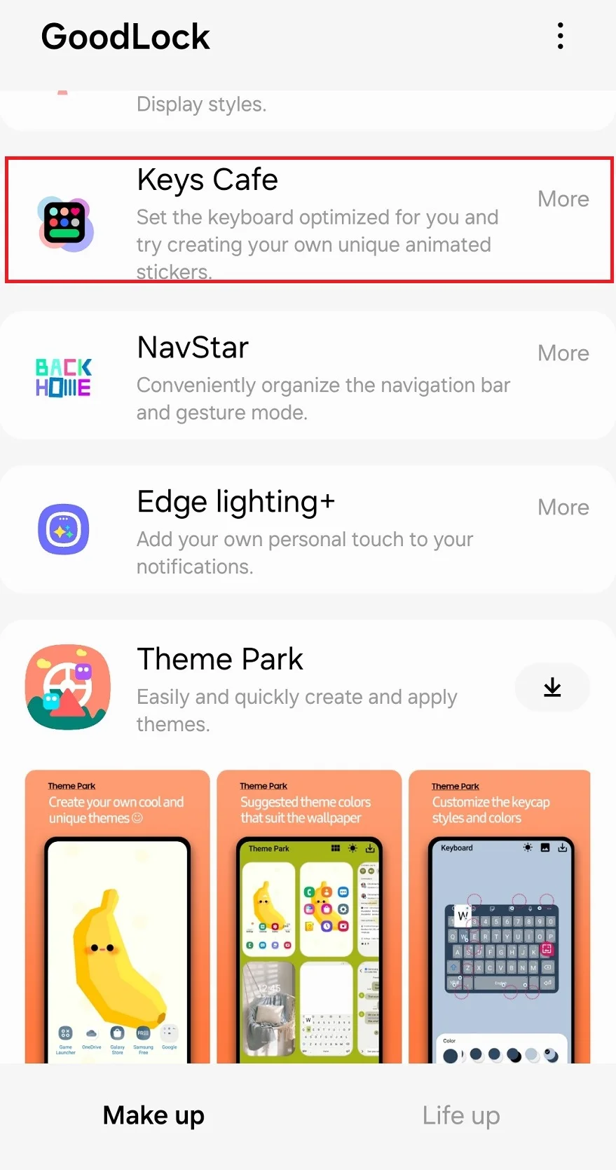 Cách thêm hiệu ứng LED RGB cho bàn phím Samsung