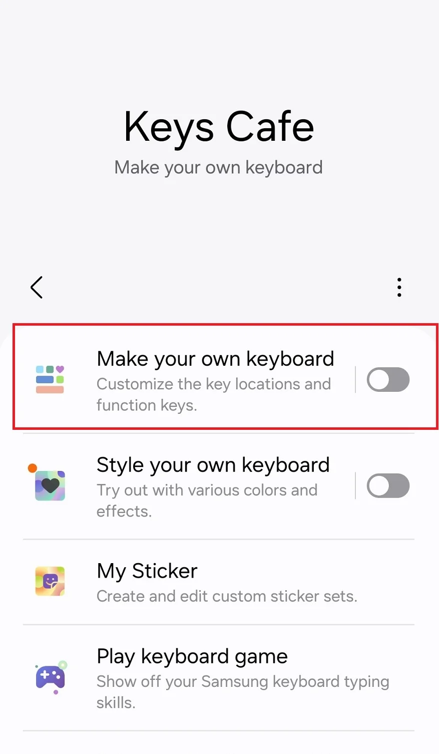 Cách thêm hiệu ứng LED RGB cho bàn phím Samsung