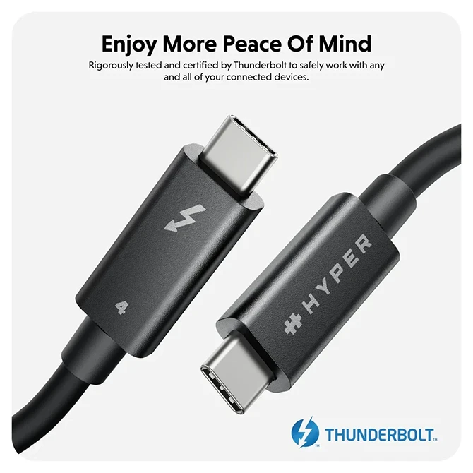 Cáp HyperDrive Thunderbolt 4