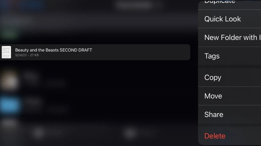 chia sẻ các tệp tin khi AirDrop không hoạt động