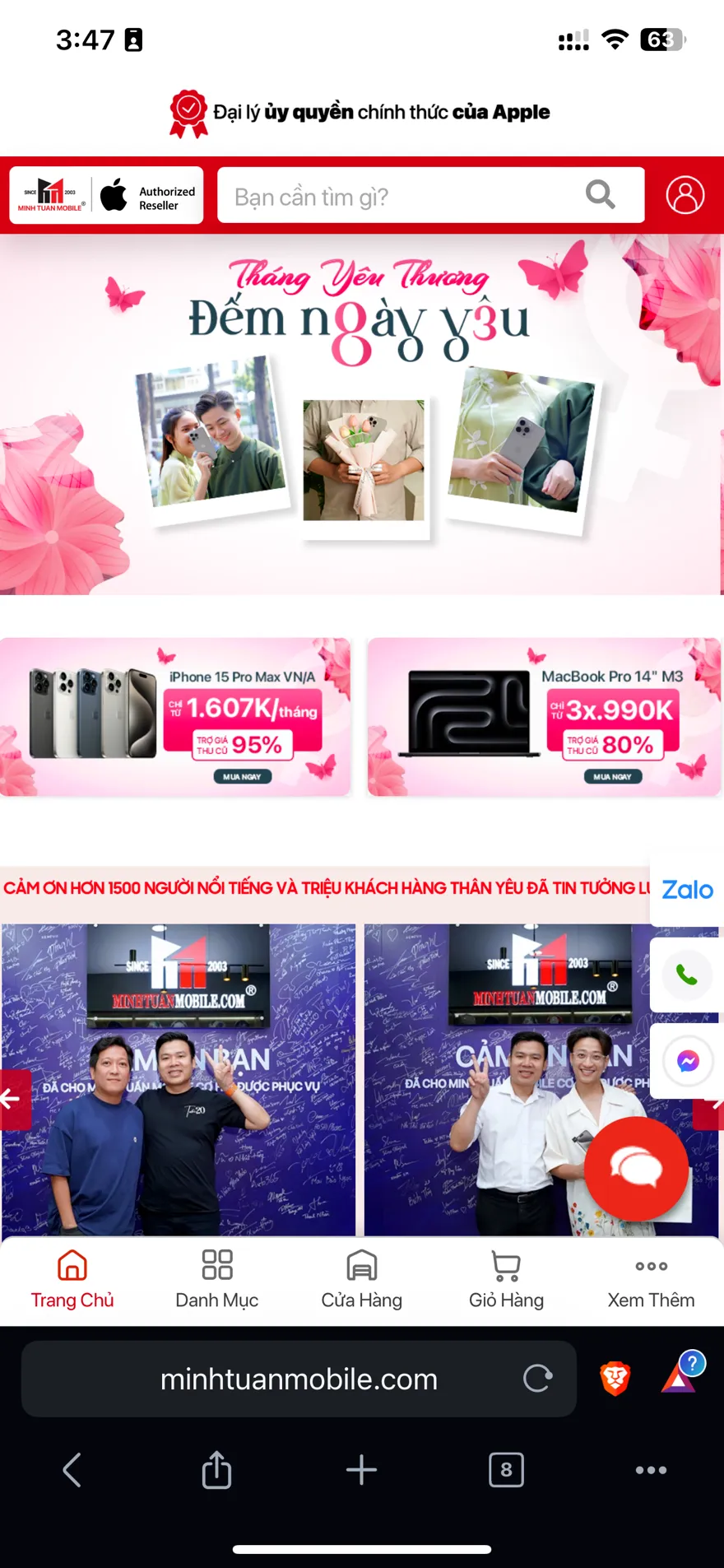 chụp màn hình toàn trang trên iPhone và Mac