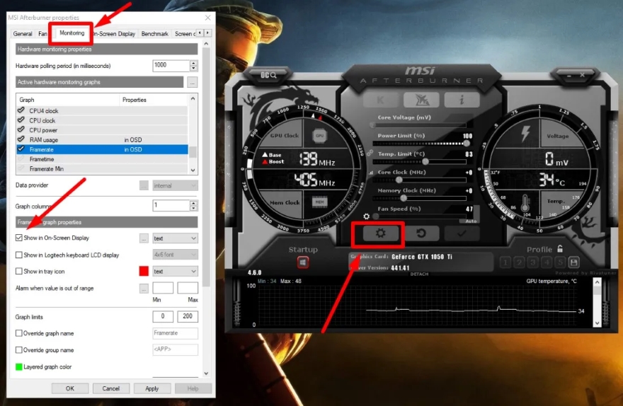 hiển thị FPS trong game trên Windows 11