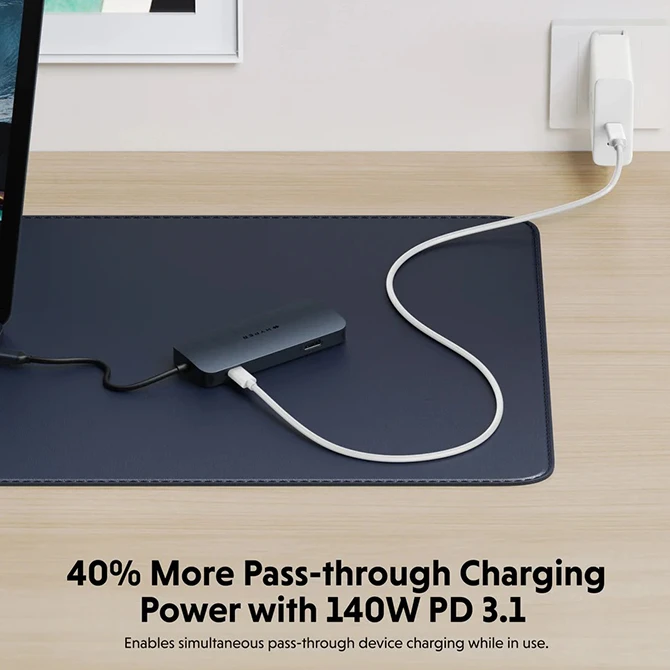 Hub chuyển đổi HyperDrive Next 8 in 1 Port Type-C HD4004GL