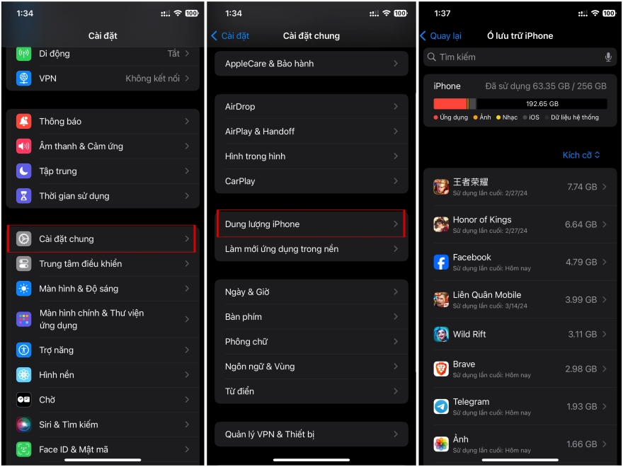 Khắc phục lỗi bàn phím trên iOS 17.4.1