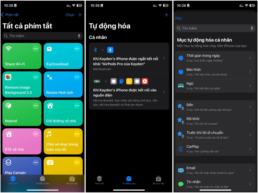 lên lịch tin nhắn văn bản trên iPhone