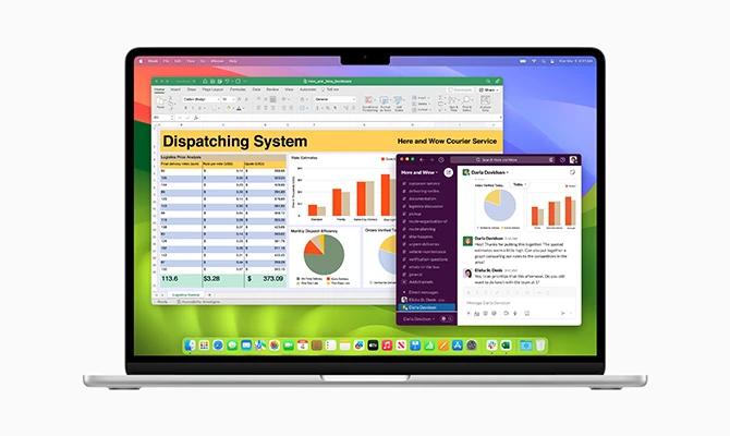 MacBook Air 15 inch M3 2024 SSD 512GB RAM 16GB