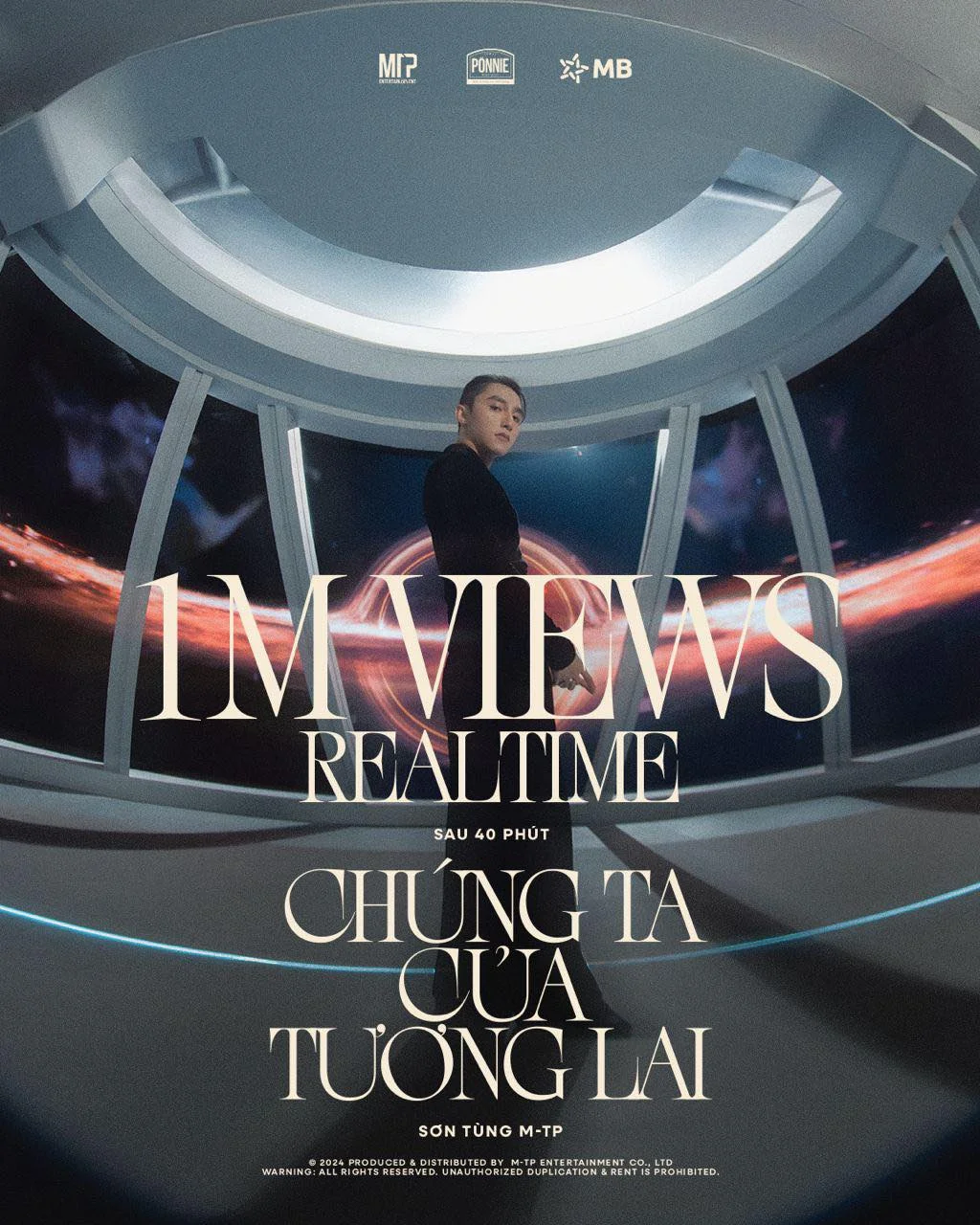 MV Chúng ta của tương lai top trending sau 3 giờ lên sóng