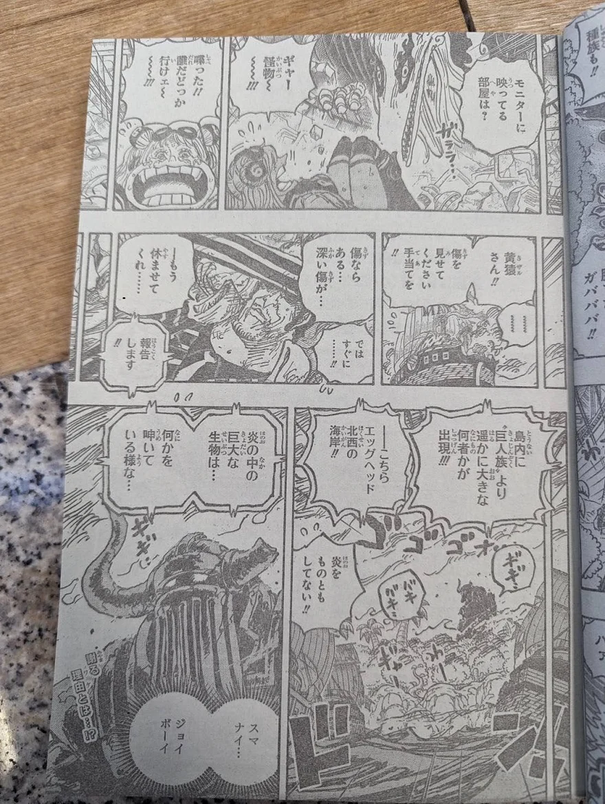 Spoiler One Piece chap 1111: Kẻ Thức Tỉnh và Lời Xin Lỗi