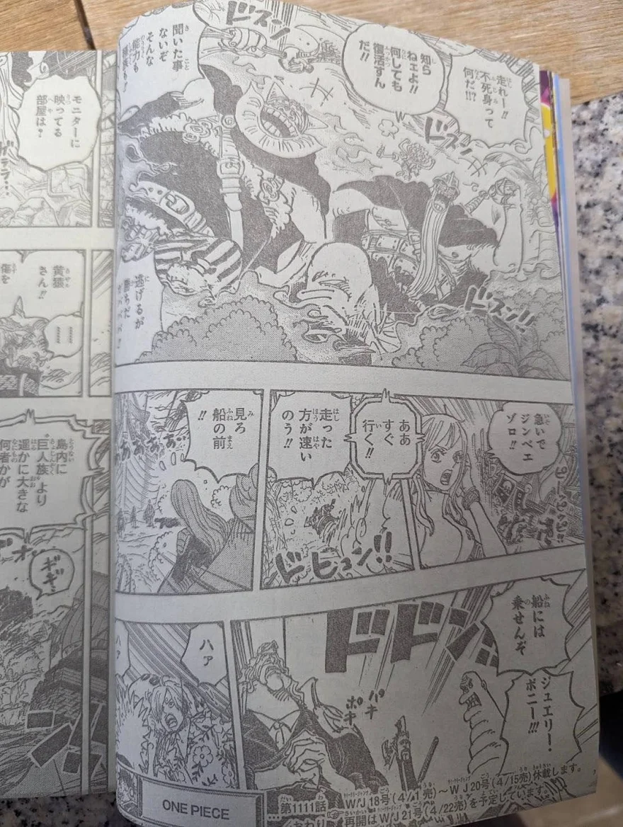 Spoiler One Piece chap 1111: Thức tỉnh, Luffy sẽ thoát?