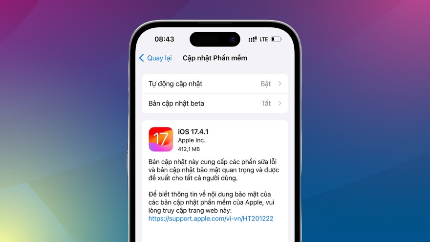 sự im lặng của Apple về iOS 17.4.1