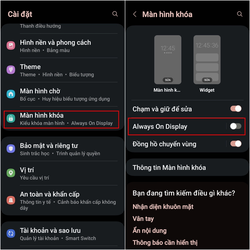 tối ưu hoá thời lượng pin trên Galaxy A53