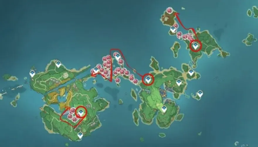 Vị trí Hoa Lan Máu