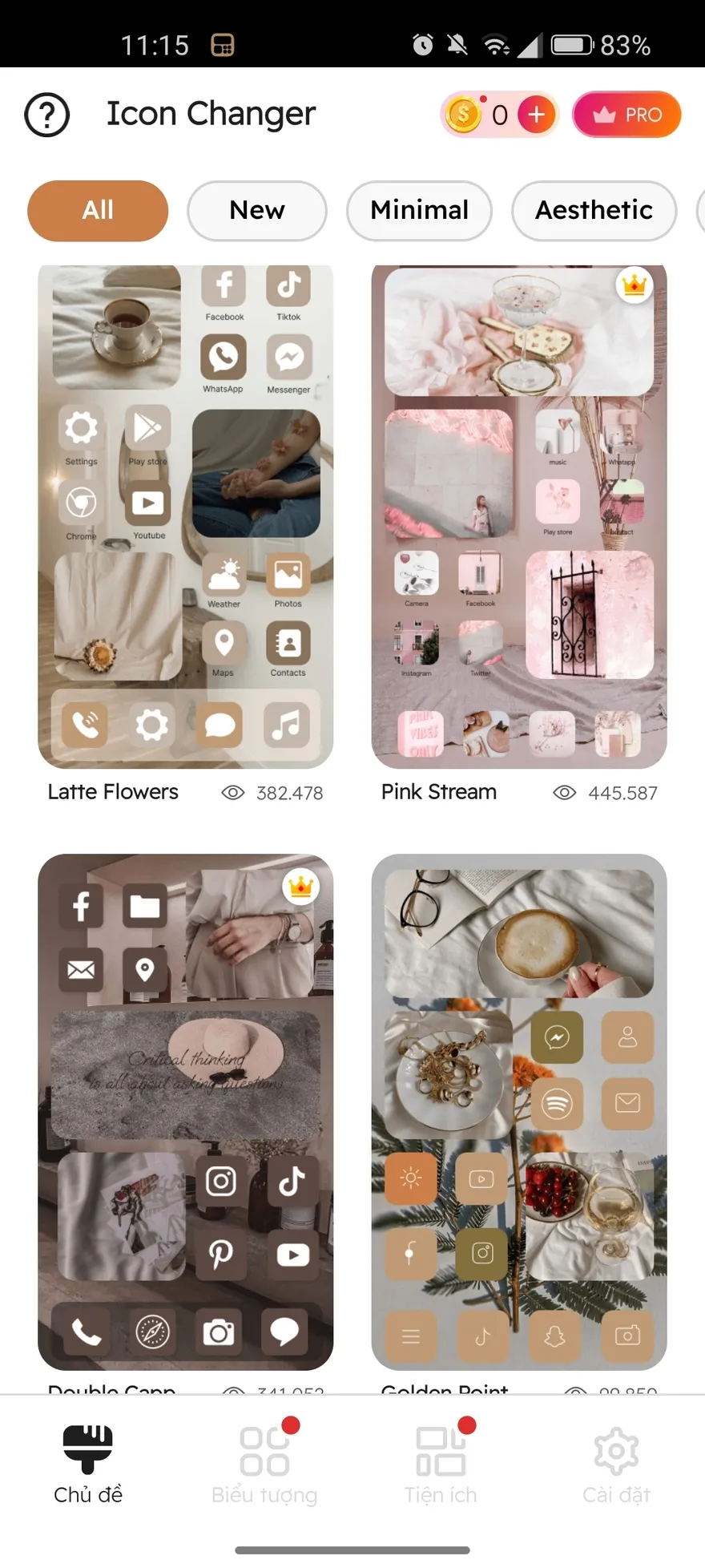 3 ứng dụng thay đổi theme đa dạng cho điện thoại Galaxy