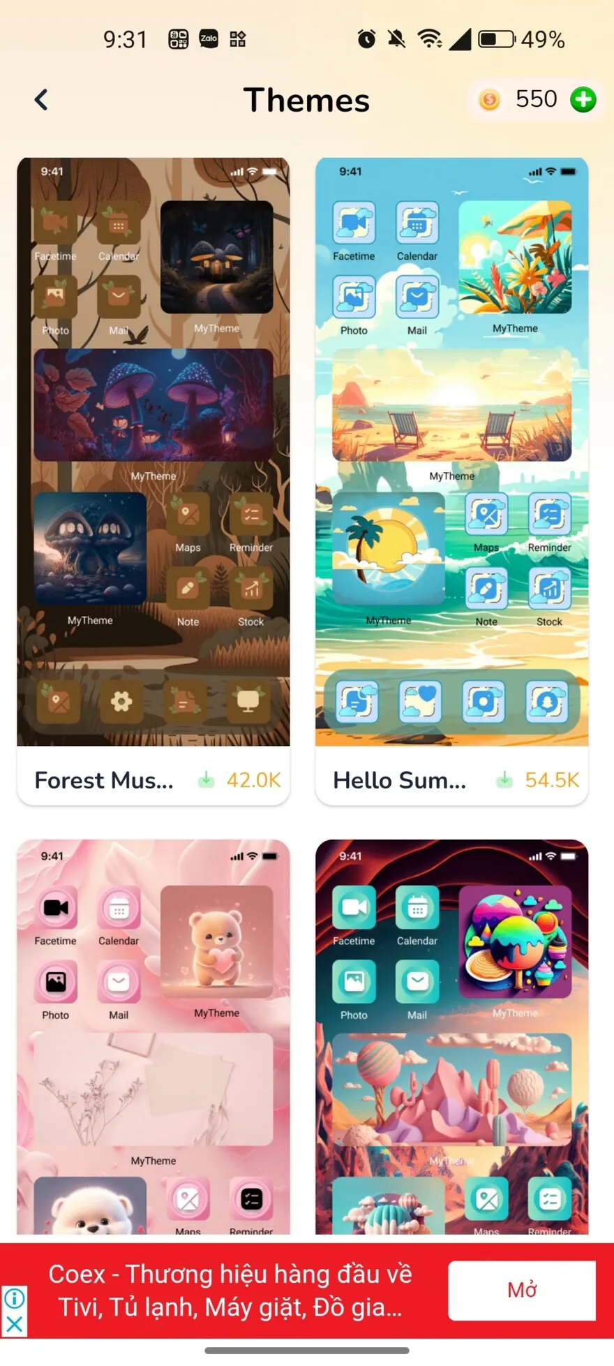 3 ứng dụng thay đổi theme đa dạng cho điện thoại Galaxy