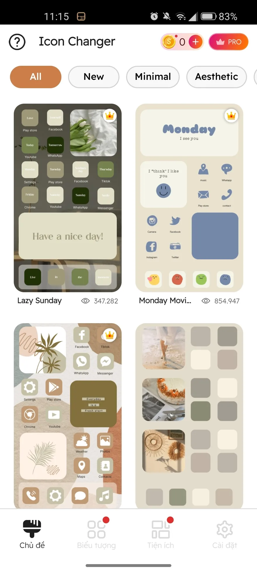 3 ứng dụng thay đổi theme đa dạng cho điện thoại Galaxy