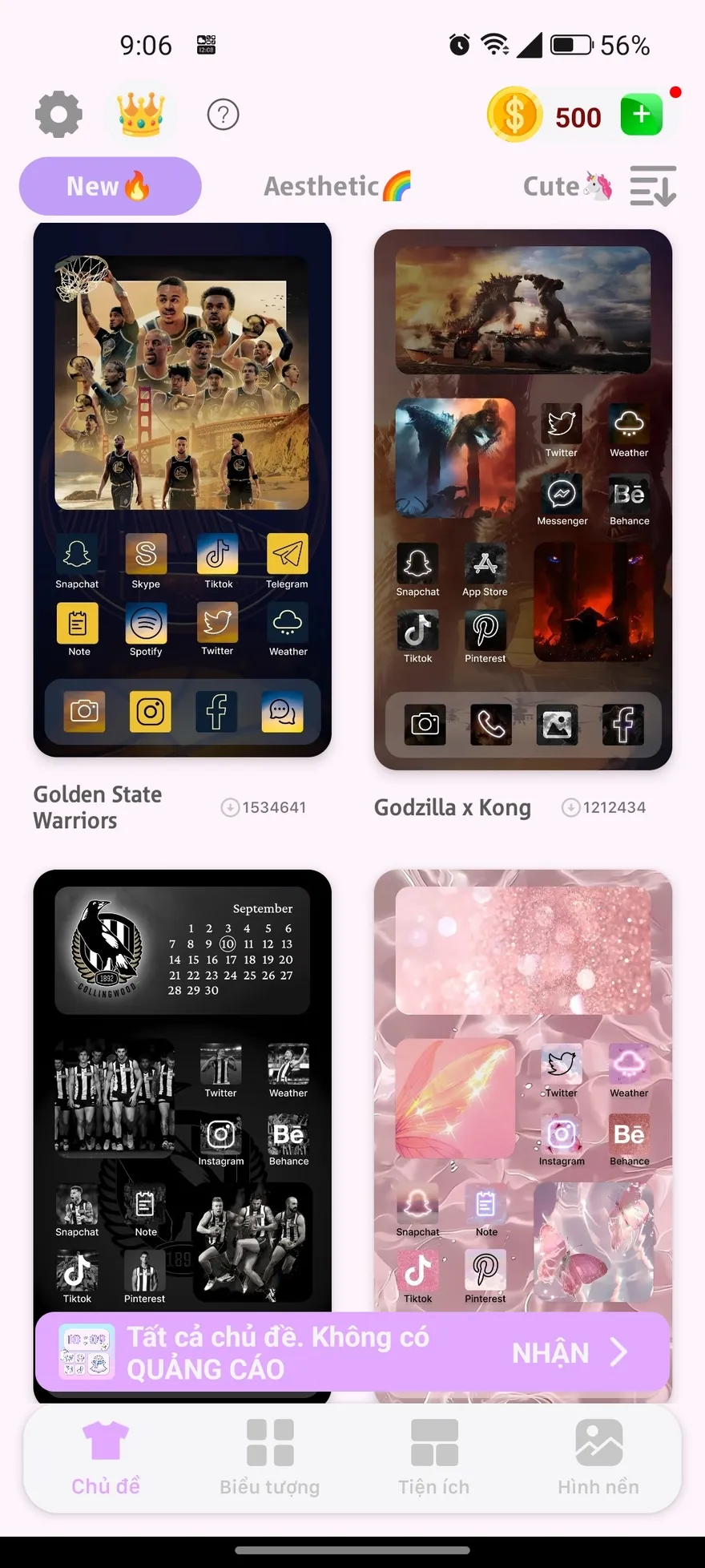 3 ứng dụng thay đổi theme đa dạng cho điện thoại Galaxy