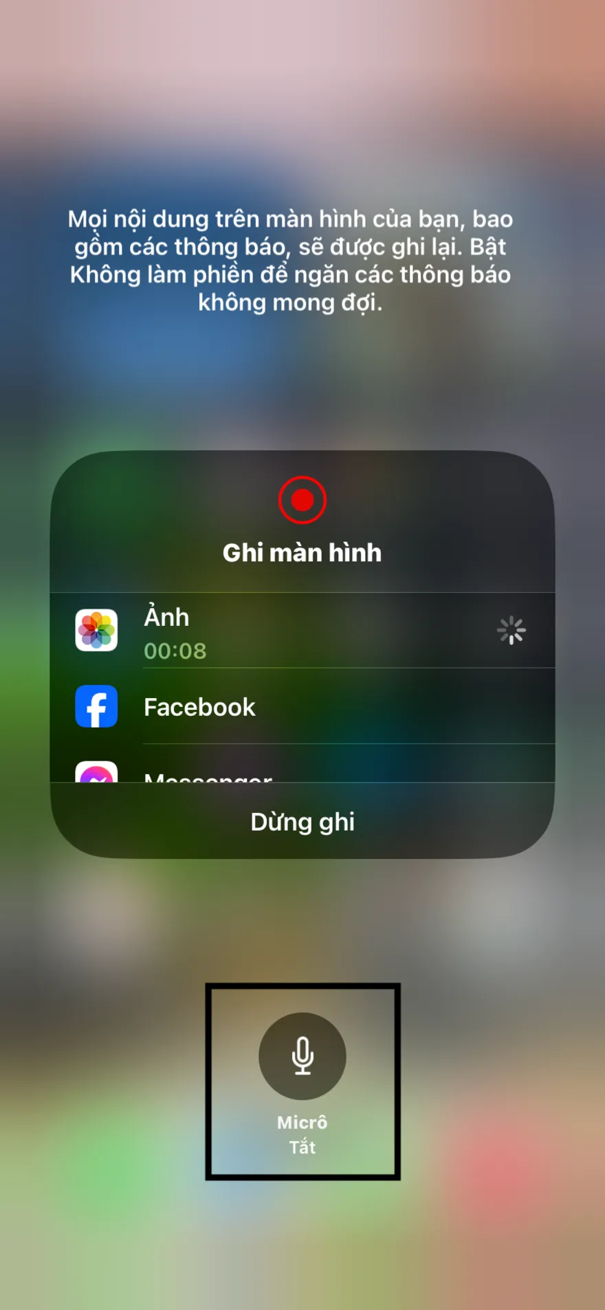 4 cách sửa lỗi quay màn hình iPhone không có tiếng 