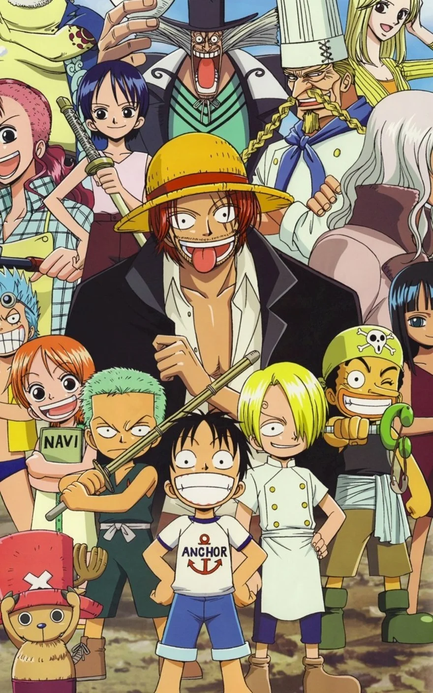 Bộ hình nền điện thoại chủ đề One Piece độc đáo