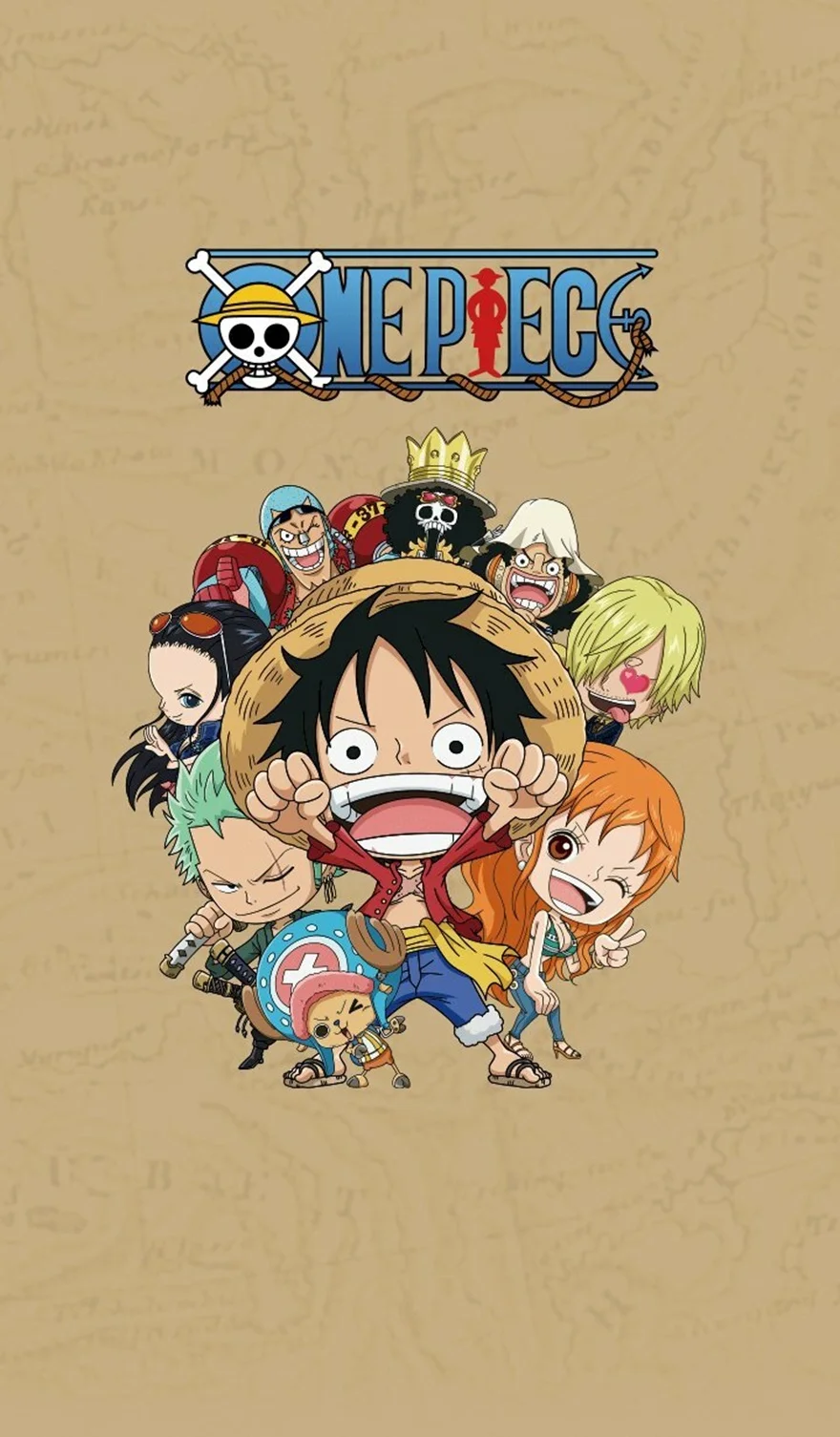 Bộ hình nền điện thoại chủ đề One Piece độc đáo
