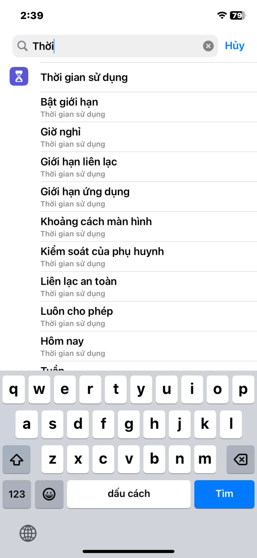 Cách cài đặt chế độ trẻ em trên iPhone 