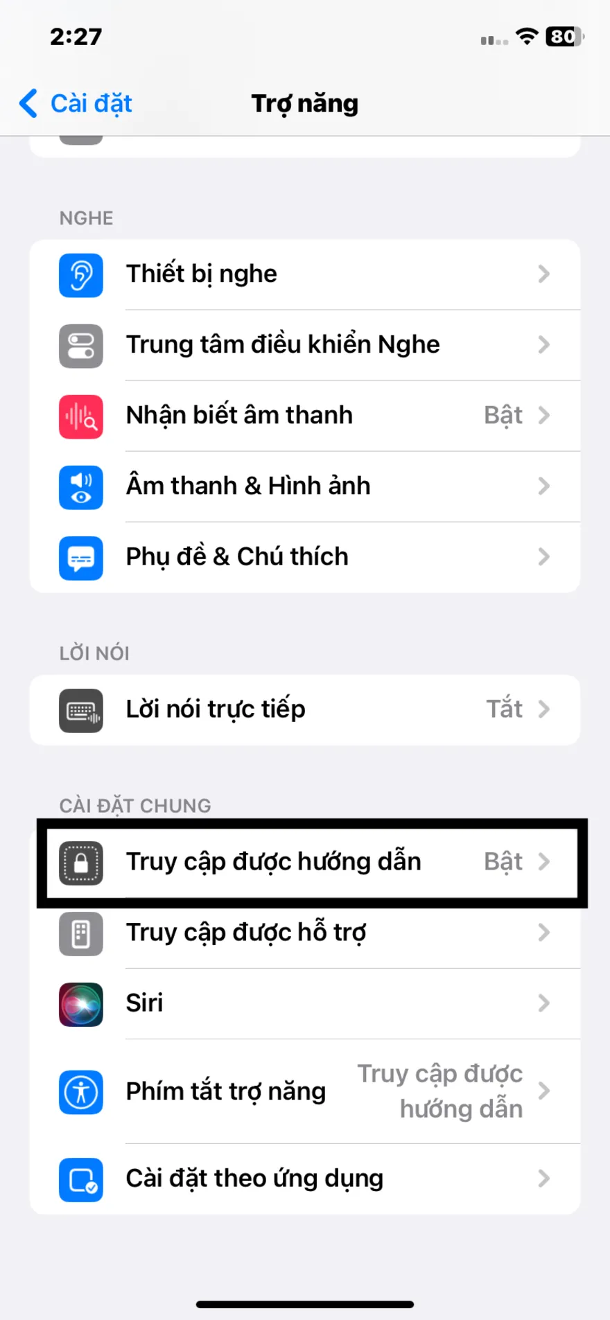 Cách cài đặt chế độ trẻ em trên iPhone 