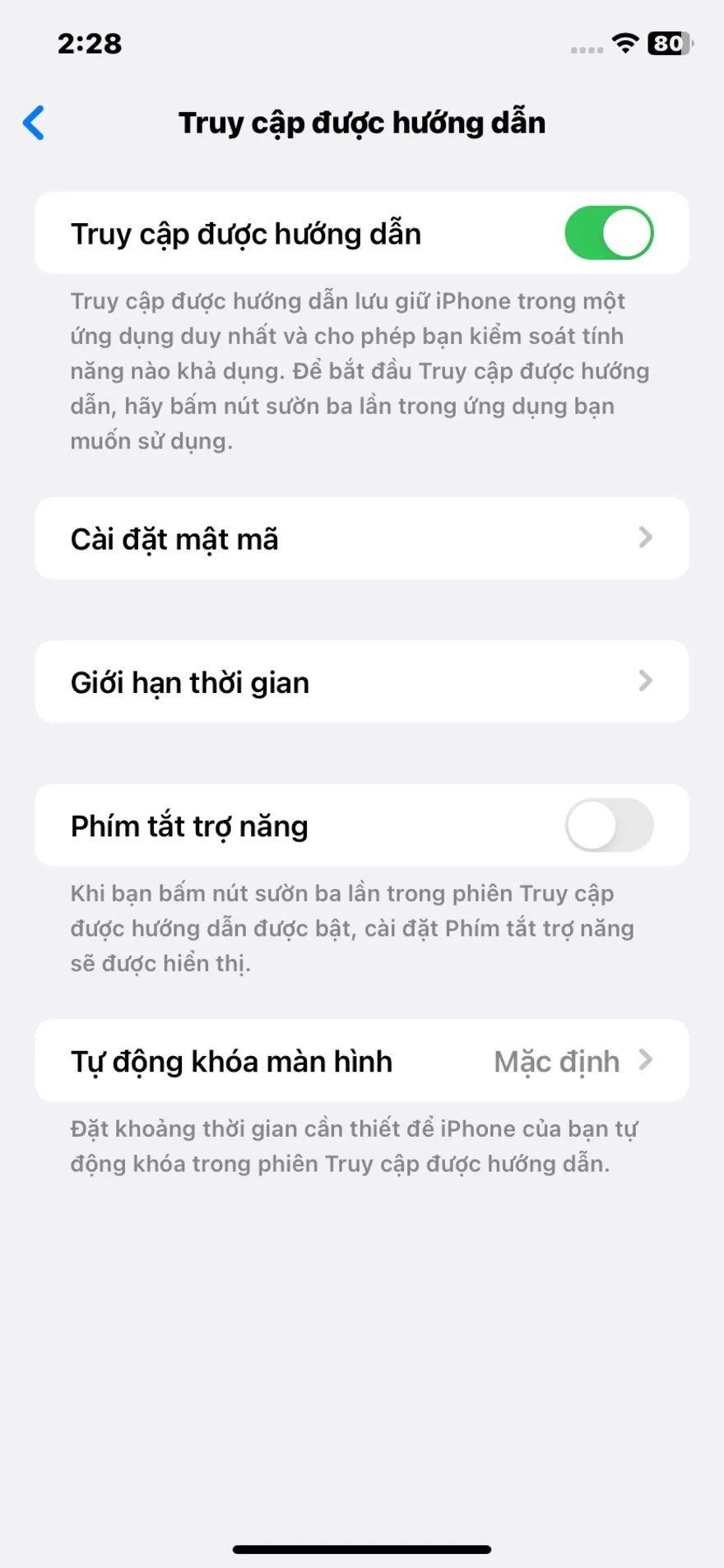Cách cài đặt chế độ trẻ em trên iPhone 