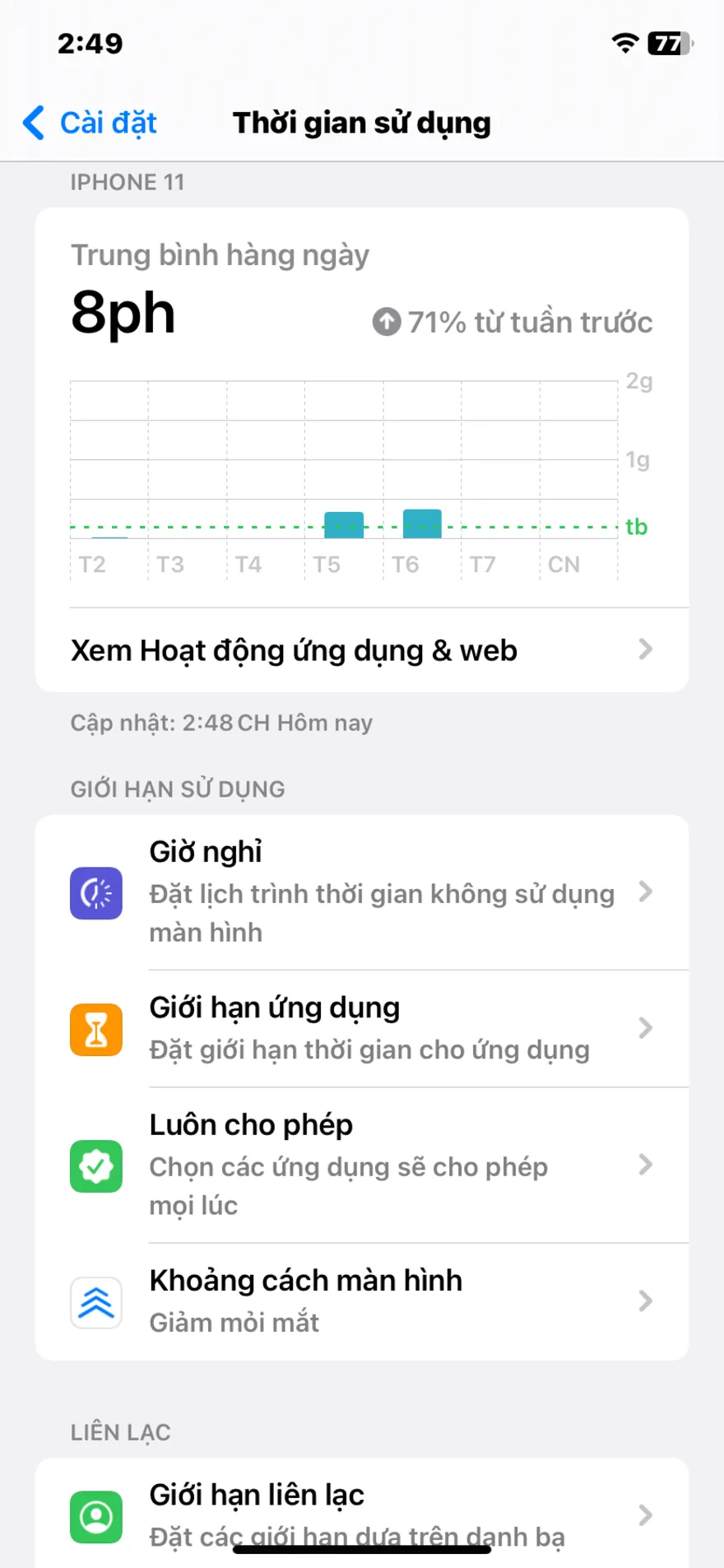 Cách cài đặt chế độ trẻ em trên iPhone 