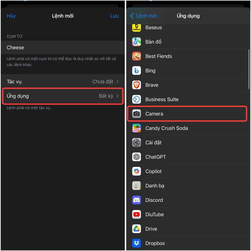 Cách chụp ảnh bằng giọng nói trên iPhone