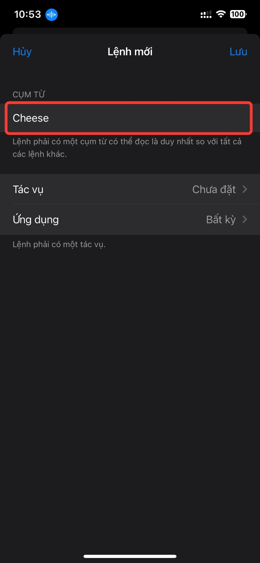 Cách chụp ảnh bằng giọng nói trên iPhone