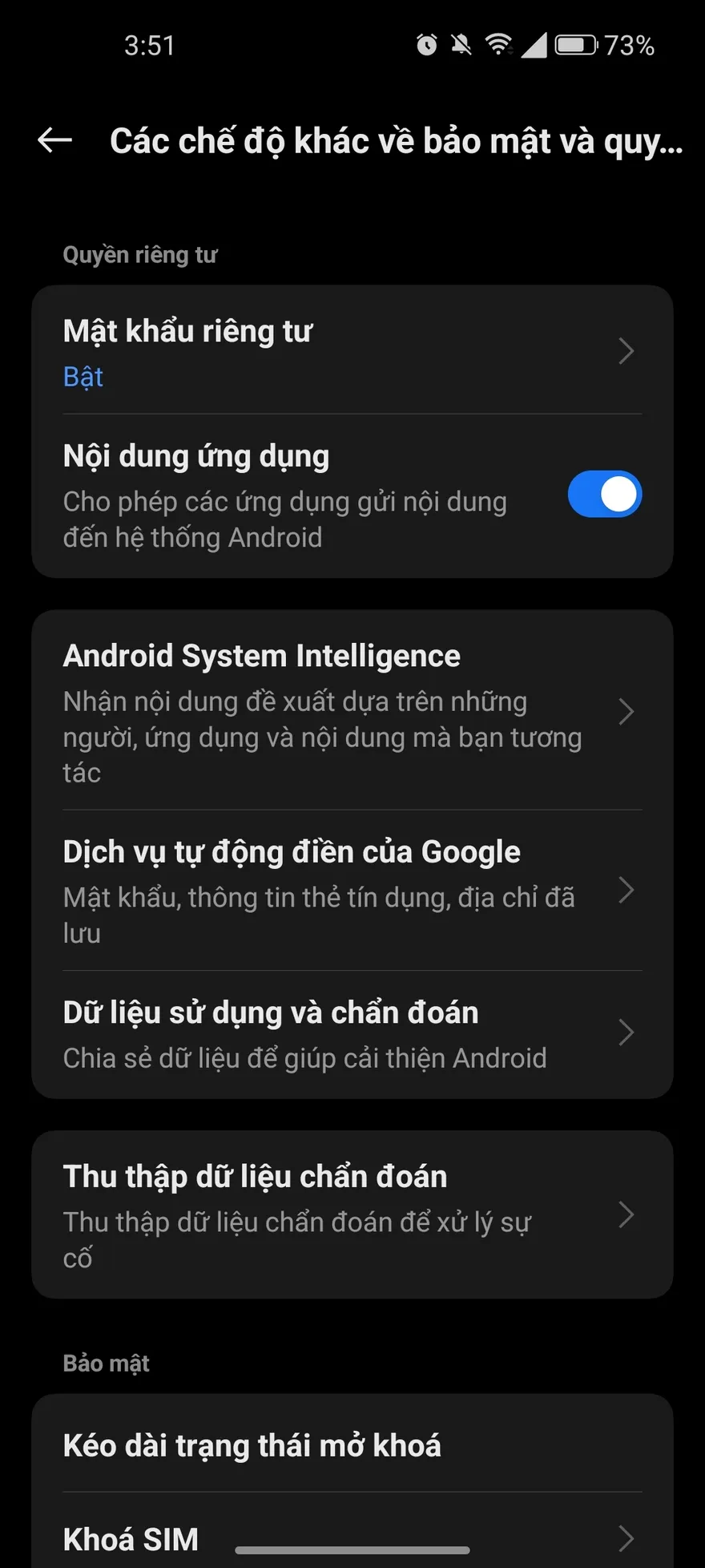 Cách đặt mật khẩu riêng cho ứng dụng Android 