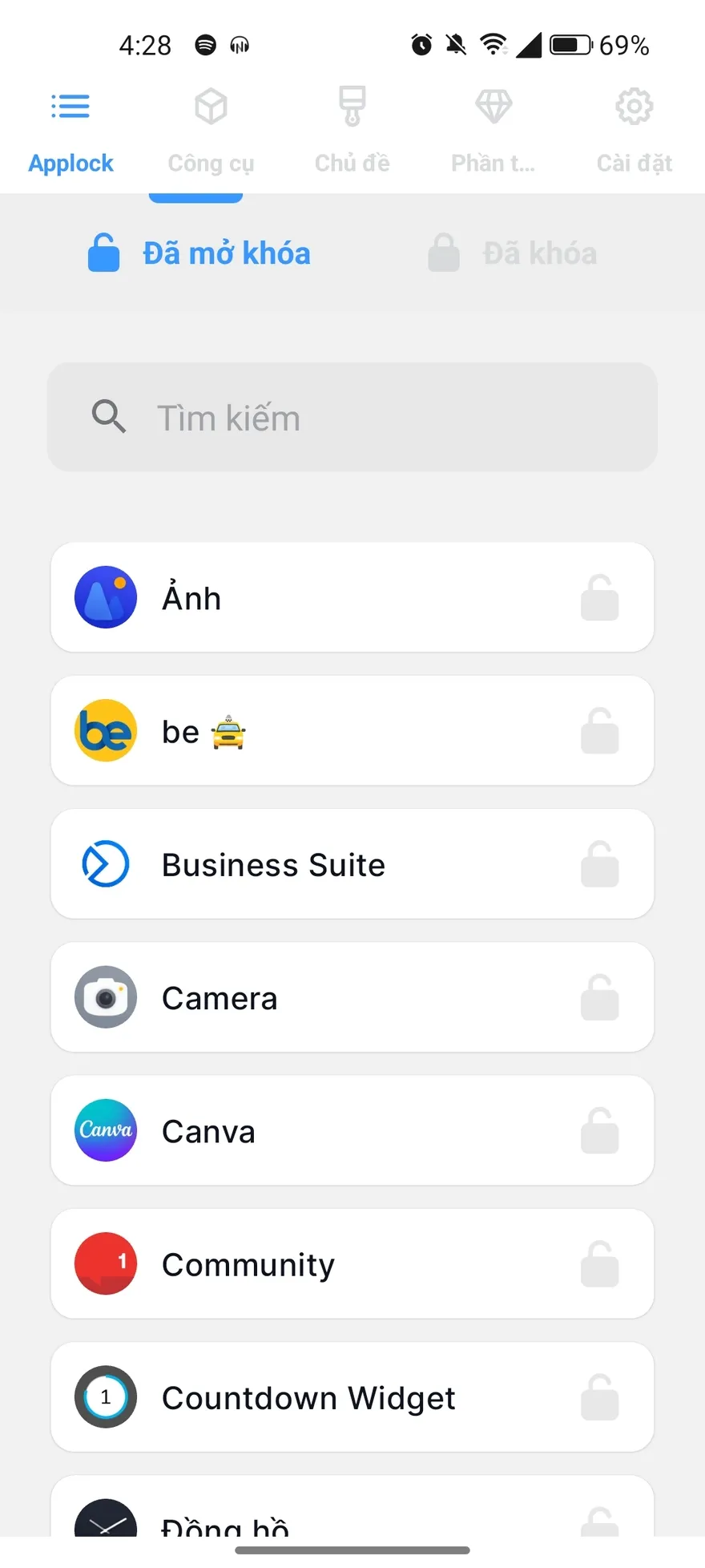 Cách đặt mật khẩu riêng cho ứng dụng Android 