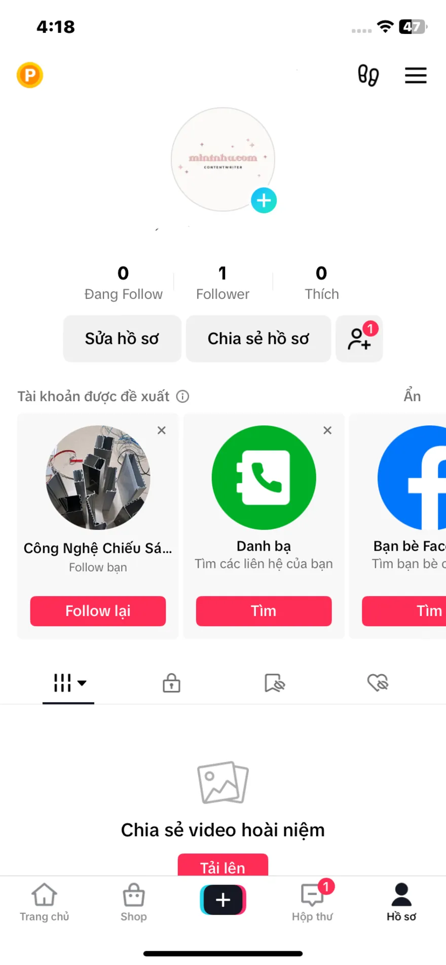 Cách giải phóng dung lượng Tiktok trên iPhone