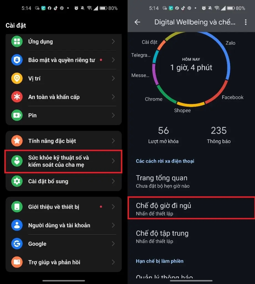 Cách giảm việc sử dụng smartphone để cải thiện giấc ngủ